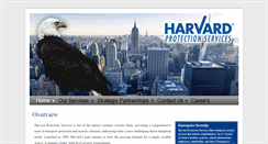 Desktop Screenshot of harvardprotect.com